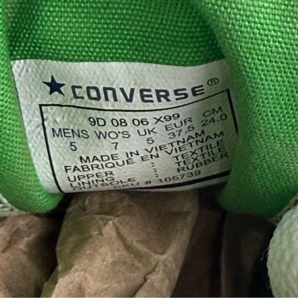 Converse Chuck Taylor Limited Edition Polka Dot Multi Color White Size 7 - Picture 4 of 10